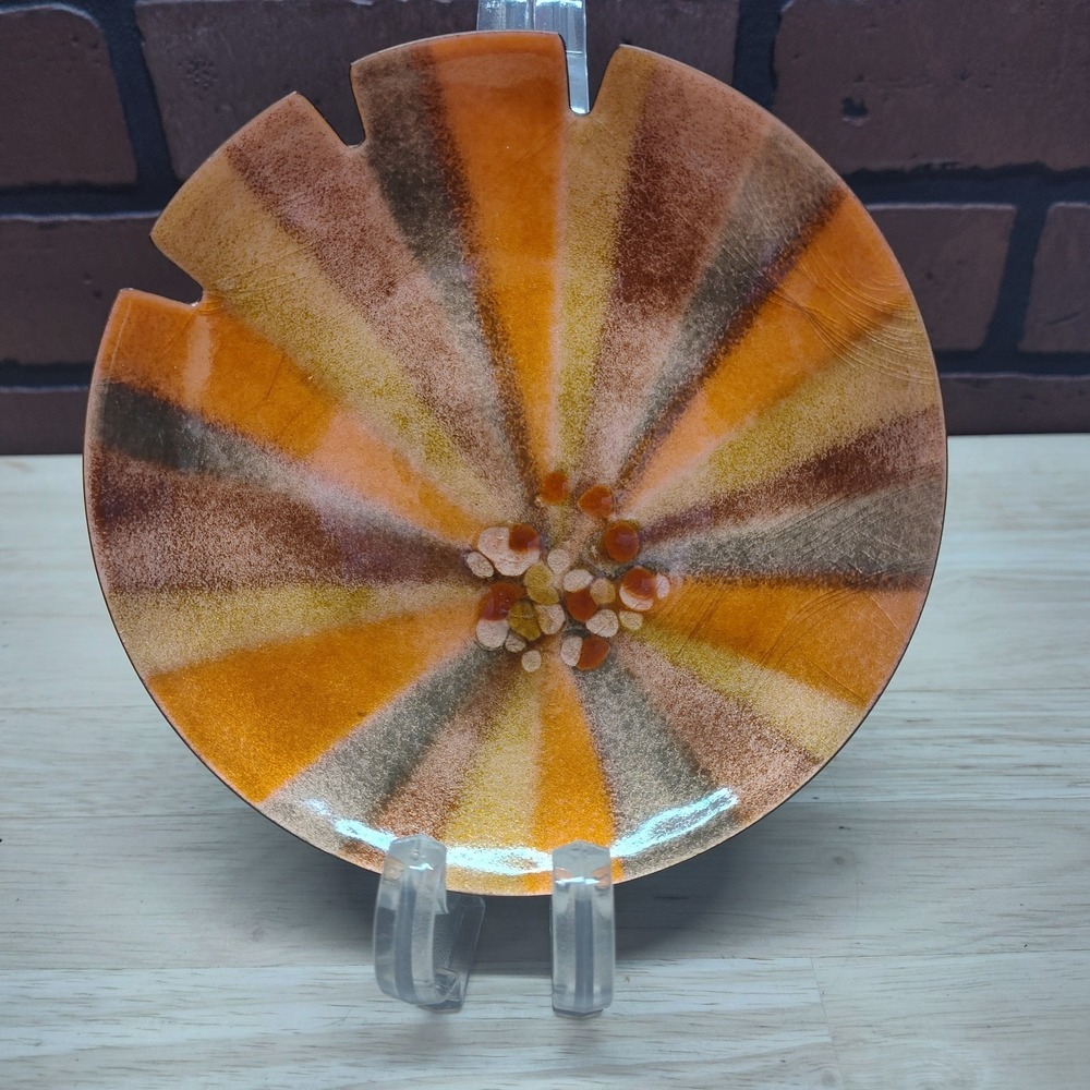 Bovano Cheshire Connecticut ashtray trinket dish art deco MCM display prop USA